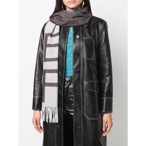 By Far Logo Wool Scarf - Picture 8 of 8